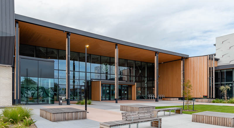Avonside Girls’ High School buildings